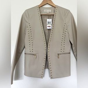 BRAND NEW WITH TAGS! Nude/Beige Michael Kors Blazer -Size 4